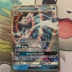 Primarina GX 42/149 Pokémon Card